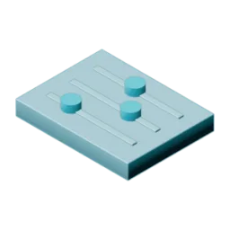A settings console
